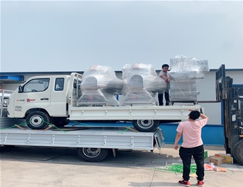 匯品600L可傾燃?xì)庵箦?臺(tái)，牛肉專(zhuān)用鹽水注射機(jī)1臺(tái)發(fā)往陜西