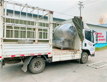 600L真空滾揉機、200L不銹鋼料車，發(fā)往安徽宿州