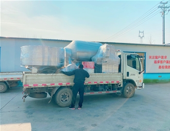 80針鹽水注射機、1600L真空滾揉機、1400L夾層鍋，發(fā)往河南