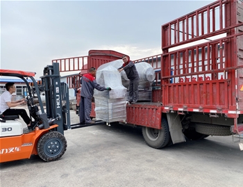 1200L真空滾揉機(jī)2臺(tái)，120針鹽水注射機(jī)1臺(tái)發(fā)往河南安陽