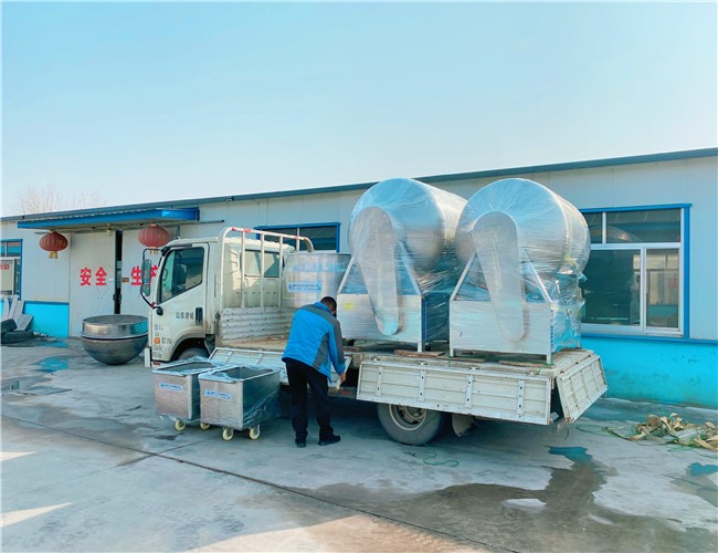 1600L\1200L真空滾揉機(jī)，700L電加熱夾層鍋，發(fā)貨河南