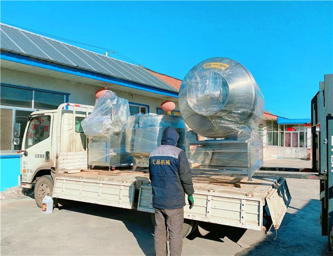 1200L真空滾揉機、700夾層鍋、80針鹽水注射機，發(fā)貨河南