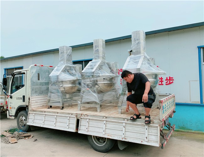 半自動(dòng)行星攪拌炒鍋3臺(tái)，發(fā)貨杭州